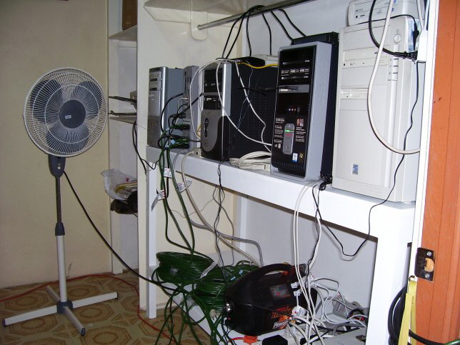 PCs - the computer room