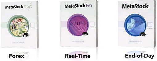 MetaStock, award winning charting software: Forex, Real time and End of Day.  All products come at a discount courtesy of John Craciun.